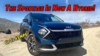 Kia Finally Has A Hybrid Sportage Should You Buy One  2023 Kia Sportage Hybrid [upl. by Martita]