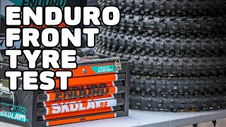 Enduro Front Tyre Test  10 dirt bike tyres tested [upl. by Oigroeg]