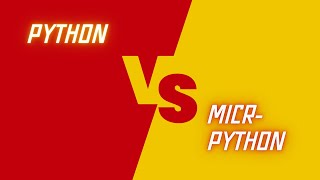 Python vs MicroPython Exploring the Differences and Applications [upl. by Weinert]