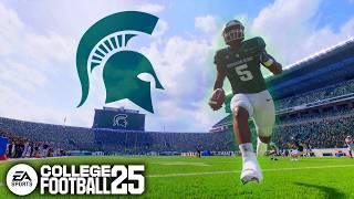 Huge Commits  Rebuilding Michigan State in College Football 25  Season 2 [upl. by Eagle]