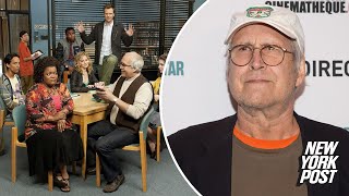 Chevy Chase slams ‘Community’ again I didn’t want to be ‘surrounded’ by ‘those people’ [upl. by Nemajneb]