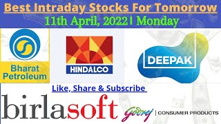 Best Intraday Stocks For Tomorrow Deepak Nitrite Latest News Hindalco Share Latest NewsBPCL Share [upl. by Haseena]