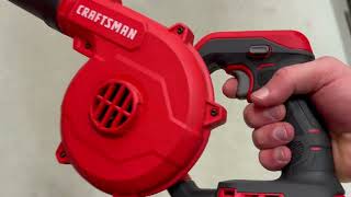 My HONEST Review of CRAFTSMAN V20 Cordless Leaf Blower [upl. by Emoreg]