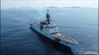 US Coast Guard Cutter BERTHOLF Alaska Patrol 2022 [upl. by Inirt]