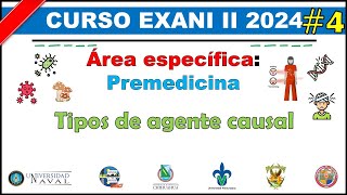 Curso EXANI II 2024 Premedicina Tipos de agente causal 4 [upl. by Jed]