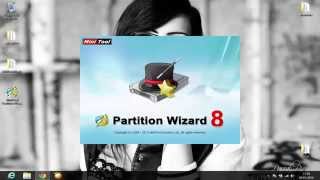 Particionar Micro SD  MiniTool Partition Wizard Profesional 811 [upl. by Mahmoud]