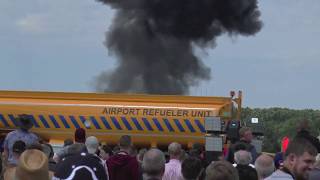 Luchtmachtdagen Volkel 2019 F35 F 16s bijna door geluidsbarrière Air Power Demo Air SHOW [upl. by Ymas788]