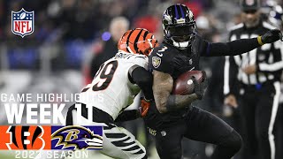 Cincinnati Bengals vs Baltimore Ravens  2023 Week 11 Game Highlights [upl. by Graaf]