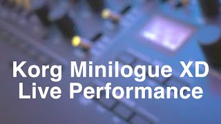 Korg Minilogue XD Live Performance 25 [upl. by Mac949]