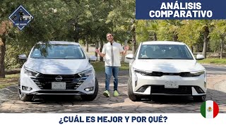 KIA K3 2024 VS Nissan Versa 2024  ¿Cuál es mejor y por qué  Daniel Chavarría [upl. by Parsaye]