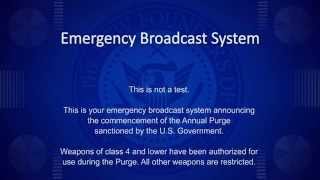 The Purge  Announcement HD [upl. by Saibot766]