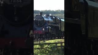 BR Standard 73156 4 6 0 5MT quotBolton Locomotive Companyquot on the NYMR 2022 shorts [upl. by Weidner]