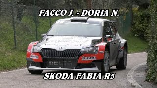 3° RALLY DEL BARDOLINO 2024  FACCO J  DORIA N  SKODA FABIA R5  2° ASSOLUTI  VIDEOCLIP [upl. by Eeliak]