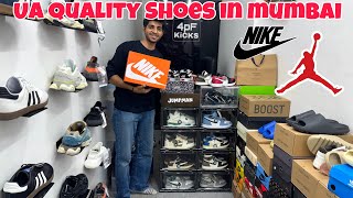 UA QUALITY SHOES IN MUMBAI  BRANDED SHOES SHOP  ALL TYPES OF BRAND AVAILABLE [upl. by Seabrooke]