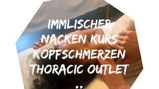 Nacken Massage lernen Bern  Einblick  Seitenlage  Immlischer Massage Kurs [upl. by Sillyhp]