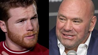 Dana White “DUMBER” comments on Canelo Alvarez vs Caleb Plant Brawl [upl. by Socrates58]