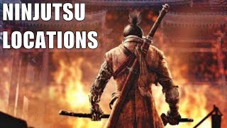 Sekiro Guide  Where to Find amp Unlock All Ninjutsu [upl. by Anegroeg]