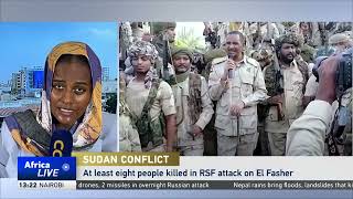 At least eight people killed in RSF attack in Sudan [upl. by Ranitta]