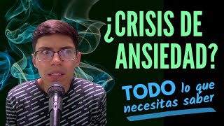 ¿Qué hacer en una crisis de ansiedad 5 tips para controlar un ataque de pánico [upl. by Tana]