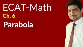 ECAT Maths Lecture Series 2nd Year Maths lec 10 What is Parabola Ch 20 [upl. by Adle]