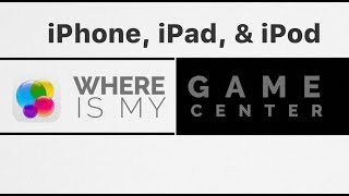 Where is My iPhones Game Center app [upl. by Mort503]