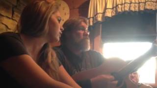 Travelin Soldier by the Dixie Chicks played by Brad Treadway and Morgan Simon [upl. by Naujud537]