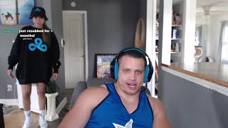 Tyler1 not so happy with Macaiylas C9 merch [upl. by Annahsad]