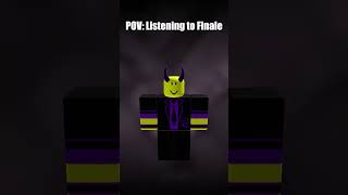 pov listening to the finale roblox robloxmemes meme undertale [upl. by Salkin162]