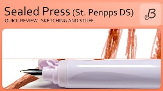 Sealed press  St Penpps DS fountain pen [upl. by Aknaib]