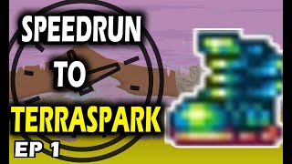 How Fast CAN I Get Terraspark Boots  Terraria 14 [upl. by Elleirda]