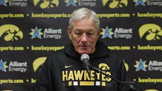 Kirk Ferentz Post Game Press Conference  110824 [upl. by Sinnylg]