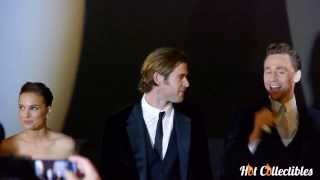 The Stars Assemble for Thor The Dark Worlds Berlin Premiere [upl. by Novyaj]