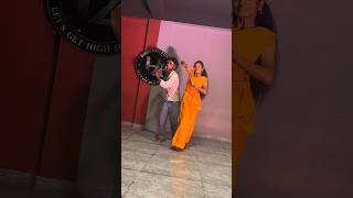 Kathala Kannala dance with yellow saree 💛😍❤️‍🔥 Indha Song panna solli ketavangalukaga🤟🏻 Shorts [upl. by Amata]