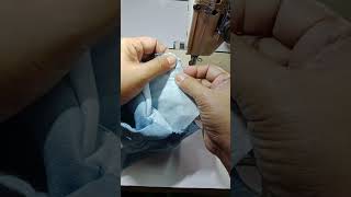 Attach strap and close sewing fashion youtubeshorts shortvideo [upl. by Bobker]