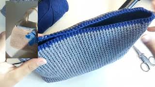 How to create adjustable strap bag crochet bag youtube handmade craft foryou [upl. by Damaris633]