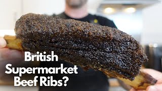 This UK Supermarket Now Sell HUGE Texas Style Beef Ribs [upl. by Inait923]