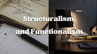 Structuralism and Functionalism Introduction to Psychology [upl. by Nickerson]