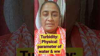 Turbidity Physical parameter of water amp wastewater in Hindi gtushortsfeed shorts Civil101 [upl. by Elimaj]