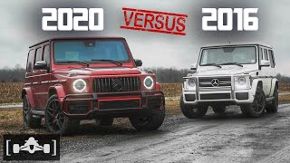 NEW 2020 Mercedes AMG G63 vs OLD 2016 G63 AMG  Worth the Upgrade [upl. by Anilrats370]