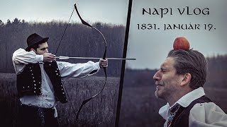 Jó palócok a kolera idején Napivlog 1831 január 19 [upl. by Sixla]