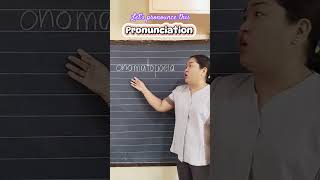 Lets pronounce this onomatopoeia pronunciation reading education [upl. by Spiers]