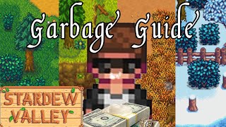 Stardew Valley  A Garbage Guide [upl. by Ahsatan673]