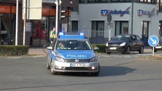 NEF Feuerwehr  DoppelFuSTW Polizei Rheine [upl. by Yoshi452]