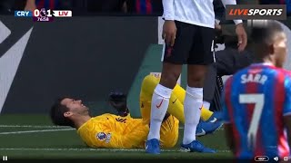 Alisson becker Injury  Crystal Palace 01 Liverpool  Jota Goal Gakpo Assist  Premier League 2024 [upl. by Nachison]