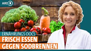 Sodbrennen Reflux mit gesunder Ernährung kontrollieren  ARD GESUND [upl. by Anahgem]