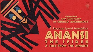 ANANSI THE SPIDER A TALE FROM THE ASHANTI  Animated Short 1969 [upl. by Ardnuaek]