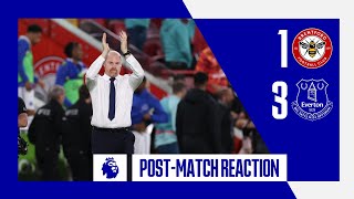 BRENTFORD 13 EVERTON SEAN DYCHES REACTION [upl. by Shelley]