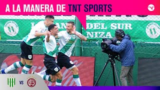 Banfield vs Lanús El Clásico del Sur a la manera de TNT SPORTS [upl. by Annwahsal521]