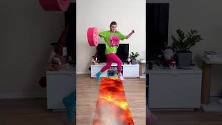 Floor is Lava vs Fire Baby in Yellow  Like and Subscribe [upl. by Peck]