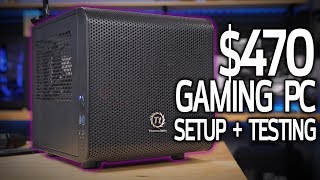 The 470 GAMING PC 2018  Setup and Testing [upl. by Anillek]